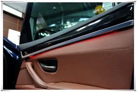 BMW 520d - 가변 앰비언트 라이트 시공