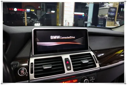 E71 BMW X6 - 안드로이드 10.25 모니터 장착