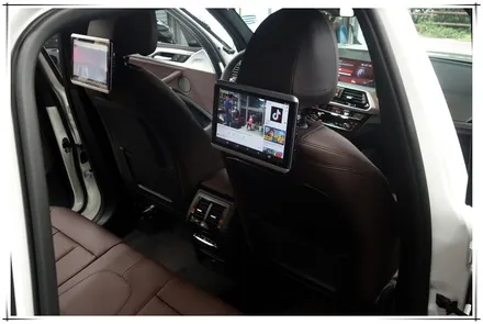 G01 BMW X3 풀체인지 30d - 안드로이드 리어 모니터 S9