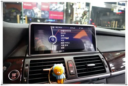 BMW X5 2013년형 - 안드로이드 10.25 모니터 교체