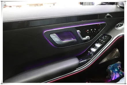W223 벤츠 S 클래스 S400d - 액티브 앰비언트 라이트 설치