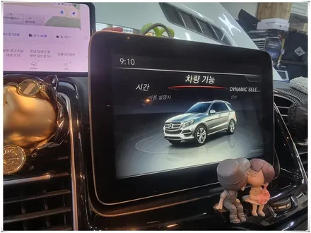 2016년 벤츠 GLE 350d - 카플레이, 안드로이드 오토 코딩