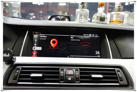 F01 BMW 7시리즈 12.3인치 안드로이드 모니터 설치