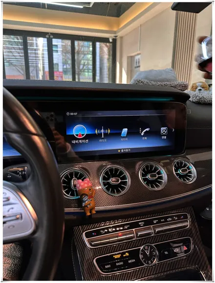 벤츠 CLS 400d - 카링킷 프로 3 안드로이드 터치 활용