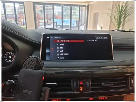 2018 BMW X6 - 안드로이드 오토 사용을 위한 인터페이스 설치