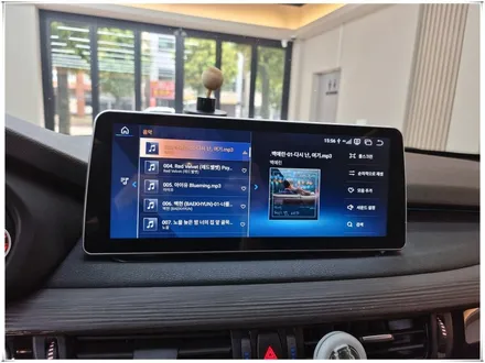 F15 BMW X5  12.3인치 안드로이드 모니터 시공