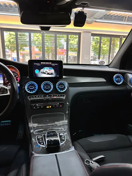 벤츠 GLC 43AMG 송풍구 앰비언트 라이트 시공