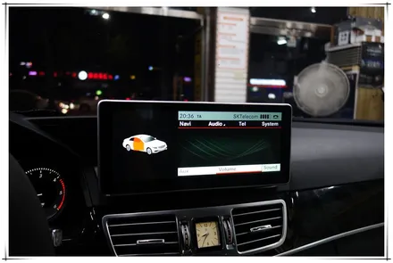 W212 벤츠 E 클래스 - 안드로이드 10.25 모니터 장착