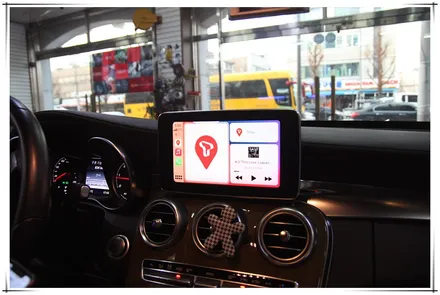 W205 벤츠 C 클래스 카플레이 활성화 작업