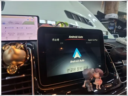 2016년 벤츠 GLE 350d - 카플레이, 안드로이드 오토 코딩