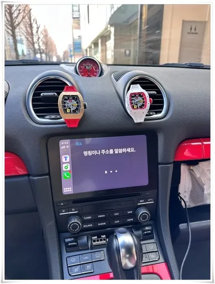 포르쉐 718박스터 애플 카플레이, 안드로이드 오토 코딩