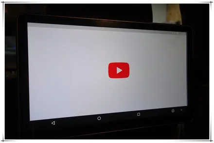 벤츠 GLE300d - 안드로이드 후석 모니터 11.6인치