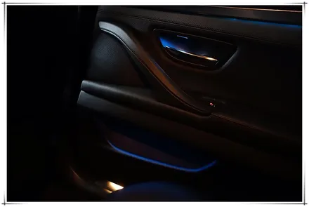 F10 BMW 5시리즈 가변 앰비언트 라이트 시공