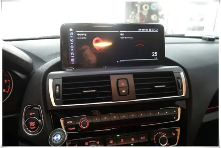BMW 118d 안드로이드 모니터 설치