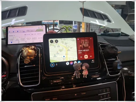 2016년 벤츠 GLE 350d - 카플레이, 안드로이드 오토 코딩