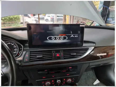 2014 아우디 A6 12.3인치 안드로이드 모니터 시공