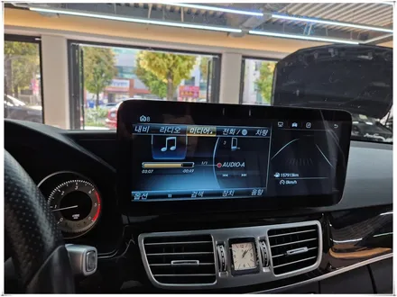 W212 벤츠 E 클래스 NTG5.1 - 12.3 인치 안드로이드 모니터 설치