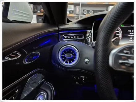 W222 벤츠 S63AMG 쿠페 - 앰비언트 송풍구 설치