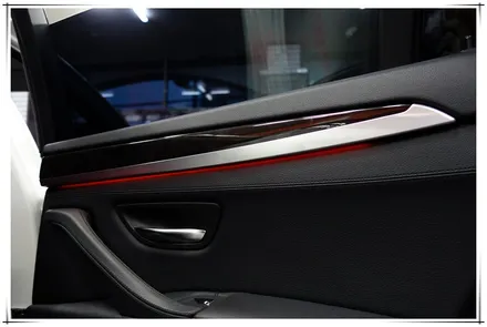 BMW 528i 가변 앰비언트 라이트 - 실내 무드 등 설치