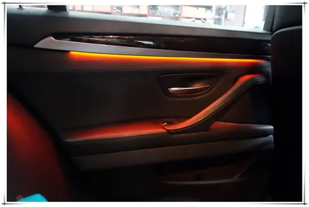 F10 BMW 5시리즈 앰비언트 라이트 시공