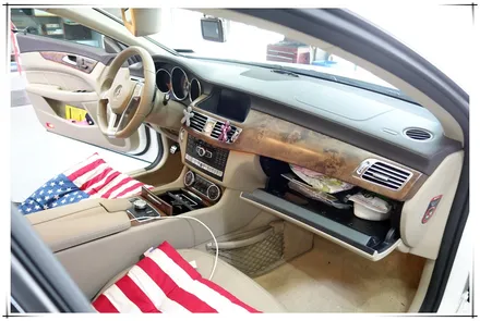 벤츠 CLS350 안드로이드 모니터 장착기