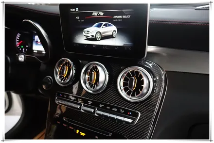 벤츠 GLC 43AMG 쿠페 - 앰비언트 송풍구와 3D부메스터 전동 트위터