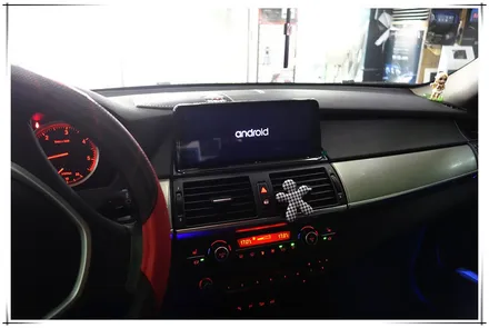 E71 BMW X6 신형 느낌으로 업그레이드 - 10.25 안드로이드 모니터