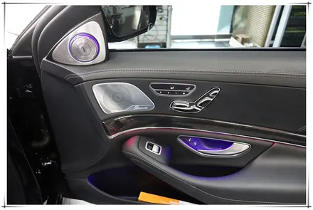 W222 벤츠 S 클래스 - 앰비언트 송풍구, 3D부메스터전동스피커장착