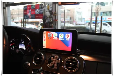 W205 벤츠 C 클래스 카플레이 활성화 작업