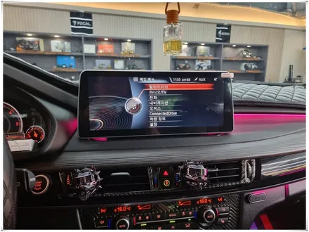 2016 BMW X5 안드로이드 모니터 12.3인치 설치