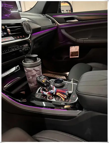 BMW X3 앰비언트 액세서리 센터 콘솔 주변 등