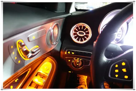 W205 벤츠 C클래스 앰비언트 송풍구