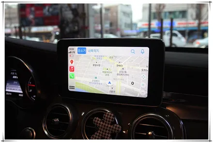 W205 벤츠 C 클래스 카플레이 활성화 작업