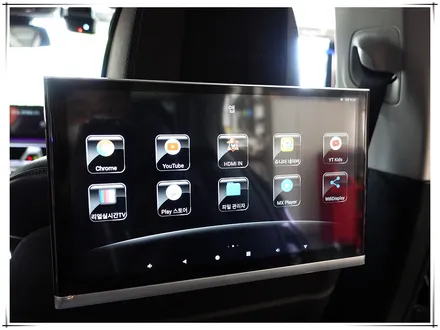BMW 530i  안드로이드 리어 모니터 설치 - 12.5인치 노바 Z9