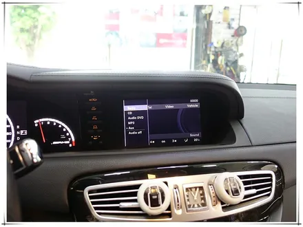 벤츠 CL63AMG 안드로이드 10.25 모니터 시공
