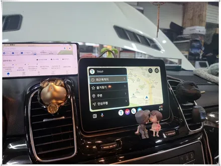 2016년 벤츠 GLE 350d - 카플레이, 안드로이드 오토 코딩