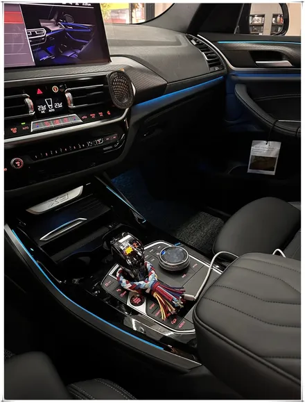 BMW X3 앰비언트 액세서리 센터 콘솔 주변 등