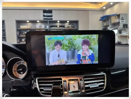 W212 벤츠 E 클래스 안드로이드 올인원 - 12.3인치
