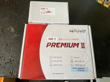 마이키 프리미엄 링크 쌍용 티볼리 설치 스마트폰 원격시동