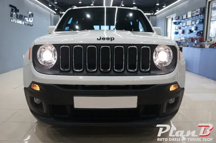 [제주] JEEP 레니게이드 후방카메라 시공~!! 순정모니터 연동~!! +파인드라이브 탱크S 블랙박스 / 제주