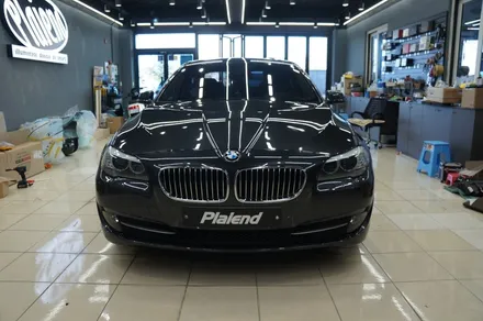 BMW F10 520D 순정형 엠비언트 라이트 시공으로 분위기 업그레이드~! / 제주
