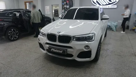 제주 BMW X4 안드로이드 올인원 카카오파츠의 12.3인치 제품~! / 제주