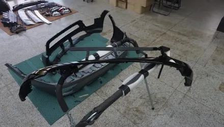 제주 구형 모하비를 더뉴 모하비로 신형 범퍼 개조 완벽하게 변신시키는 튜닝 / 제주