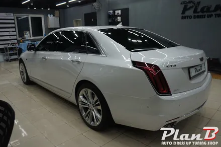 [제주도 썬팅] 캐딜락 CT6 레인보우 V70으로 자외선을 차단해보자~! / 제주