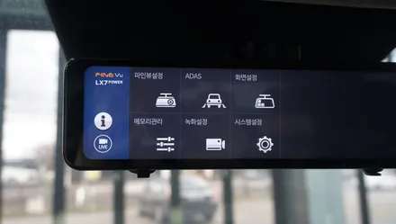 제주 EV3 파인뷰 LX7 POWER 룸미러형 블랙박스 설치하기~! / 제주