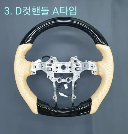 쏘렌토 MQ4 새들브라운 에어백 커버 튜닝으로 더욱 멋진 핸들을 만들어봅니다.. / 제주
