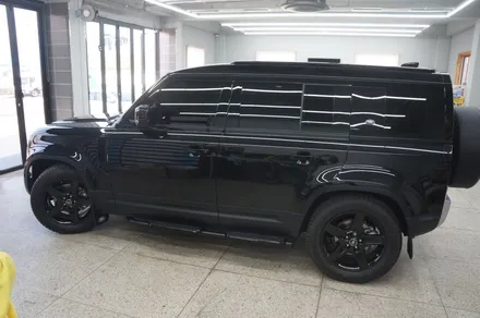 제주 랜드로버 디펜더 사이드스텝과 머드가드를 시공해보았어요~ / 제주