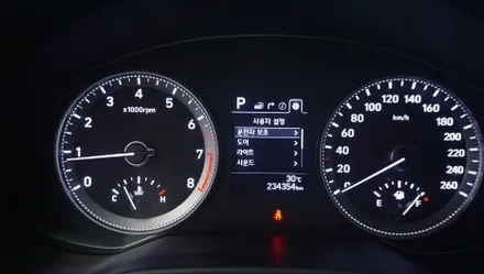 제주 그랜져ig 순정 후측방 충돌방지보조 하여 안전운전하기~ / 제주