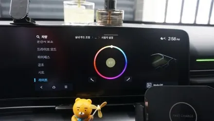 제주 코나 sx2 순정 연동 엠비언트로 깔끔하게 튜닝하세요~ / 제주
