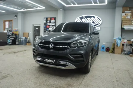 제주 렉스턴 스포츠 순정 전방센서로 더욱 안전해질수있습니다.. / 제주
